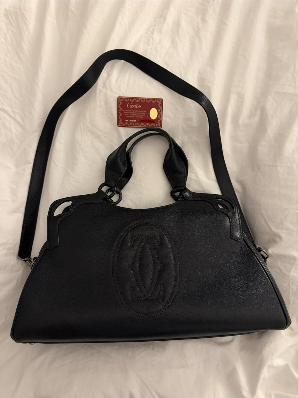 Cartier Marcello de Cartier Black Leather